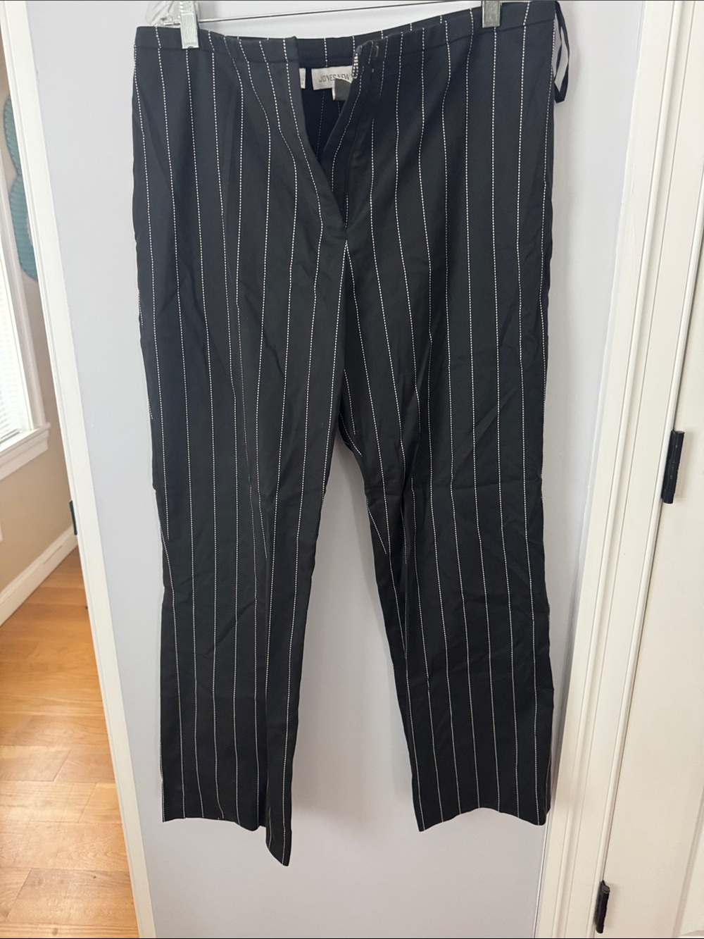 Women’s Black Pinstripe Pants